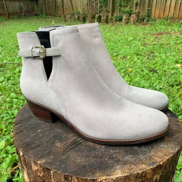 Cole Haan Willette II ironstone suede ankle boots - Picture 2 of 16